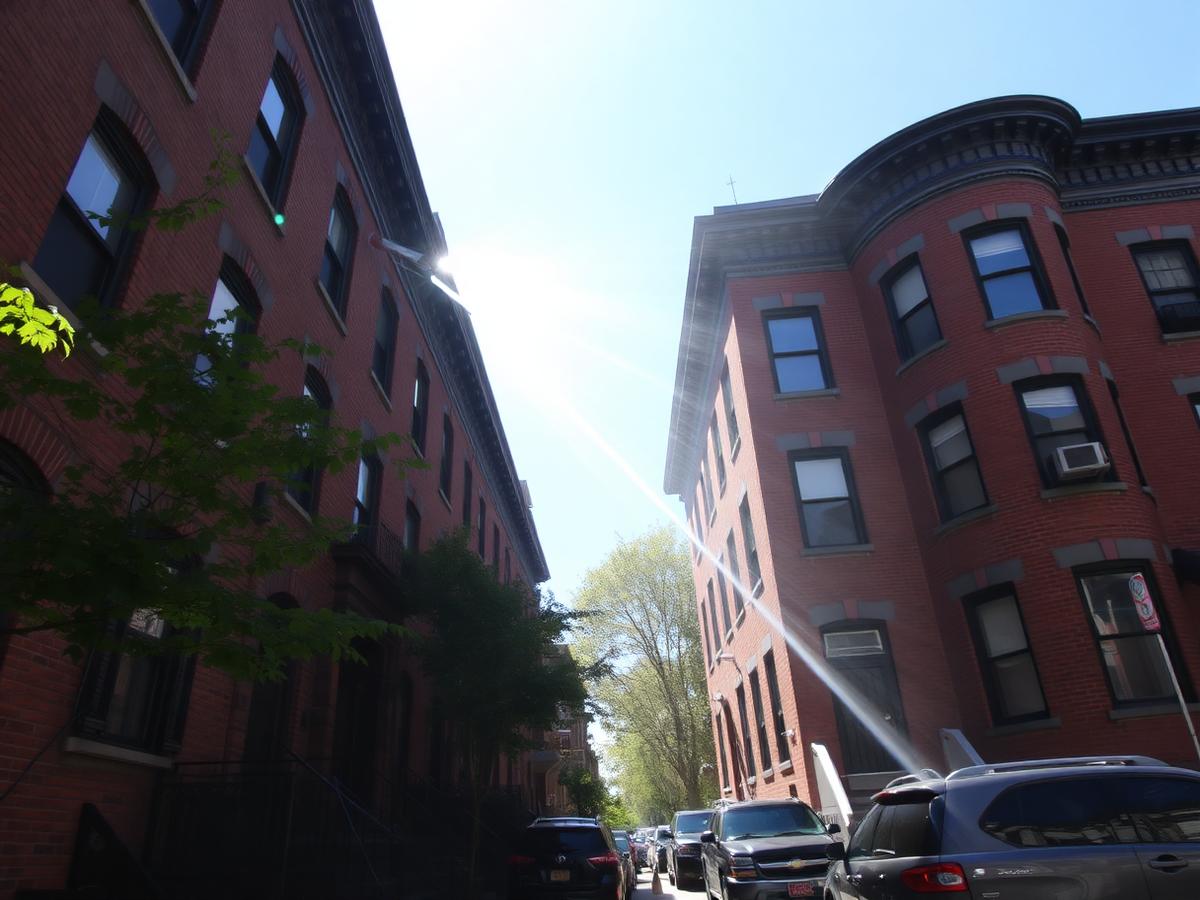 Brownstone brick wash